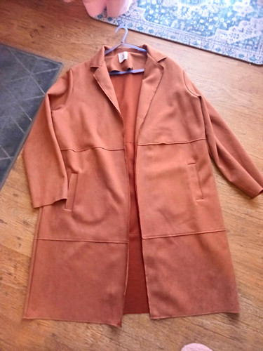 Zara faux suede - zara, longline