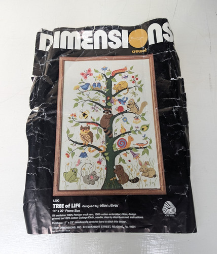 Vintage dimensions crewel kit - dimensions,