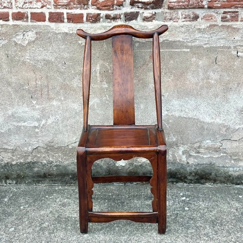 Antique chinese elm yoke - chinese,