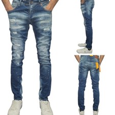 Mens Jeans Casual Slim Fit
