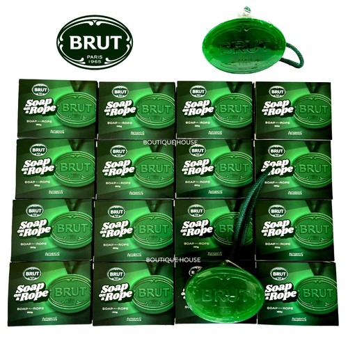 Brut soap on a rope - soap,