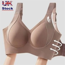 Anti-Sagging Full Coverage Lingerie No Wire Large Cup Support Bra  for Women
