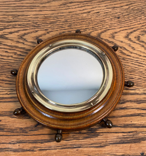 Antique convex miniature ships - convex,