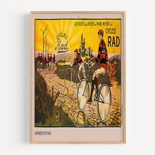 Cycles Rad Bicycle 1910 Retro