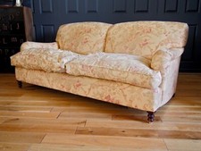 George Smith 6ft Sofa to be re-upholstered  in a selection of Linwood's Velvet
