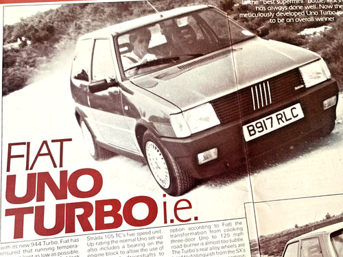 Fiat uno turbo - turbo,
