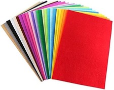 Pack of 20 A4 Felt Fabric
