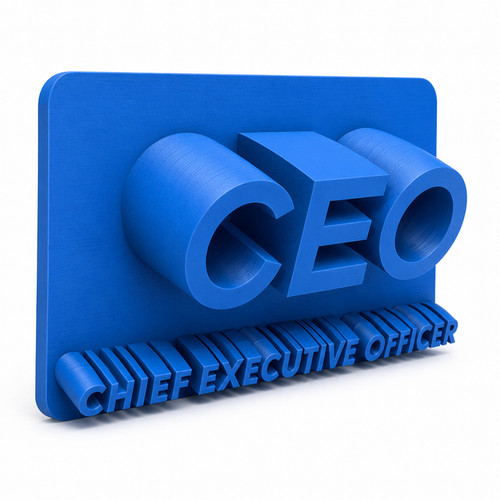 Ceo desk sign luxury - sign,