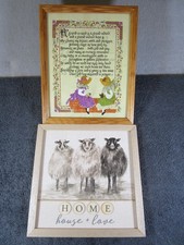 2 Lovely Vintage Framed Prints