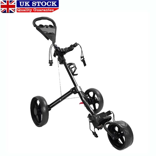 Wheeled golf push trolley - golf,