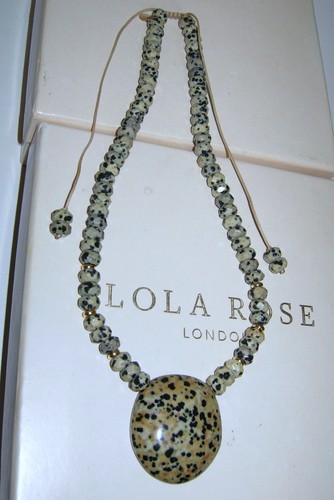 Lola rose dalmation jasper - rose,