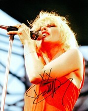 Debbie Harry Hand Signed 10x8