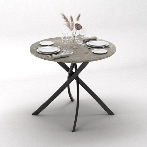 80cm round dining table - round,