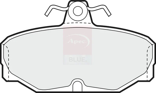 Brake pads set fits - pads,