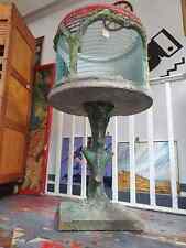 20th Century Faux Bois Belgian Aviary Decorative Garden Ornament Antique/Vintage