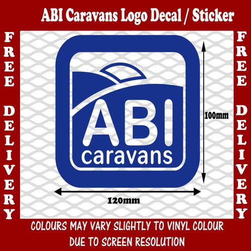 Abi caravan decal sticker - caravan,