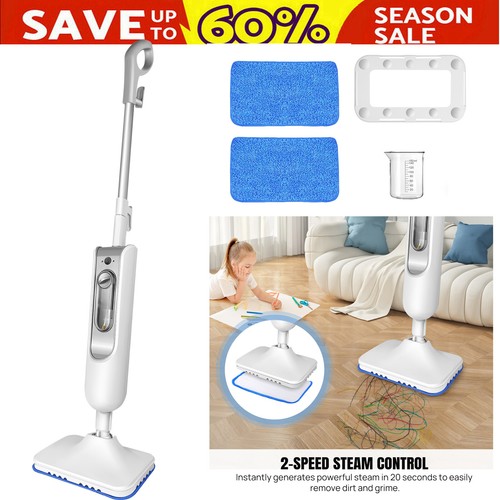 1500w steam mop hard - steam, wood