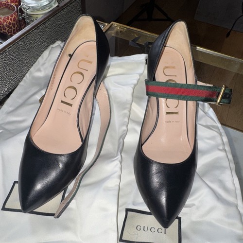 Gucci women black heel - women's,