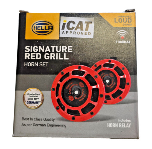 Hella supertone horn kit 12v - horn,