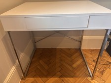 White High Gloss Desk with