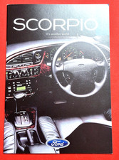 1996-97 FORD SCORPIO Sales Brochure -Ghia X Ultima Cosworth 2.0i 2.3i 2.5TD 2.9i
