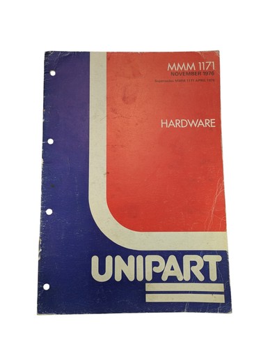 Unipart hardware catalogue mmm - catalogue,