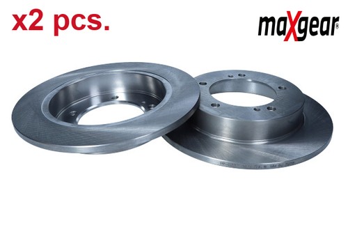 Pcs front brake disc - x2, set