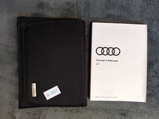 GENUINE AUDI A7 S7 RS7 2018-2024 OWNERS MANUAL HANDBOOK WALLET PACK G-207