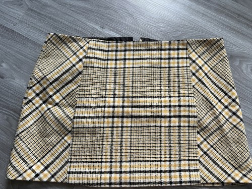 Bnwt george mustard check mini - bnwt,