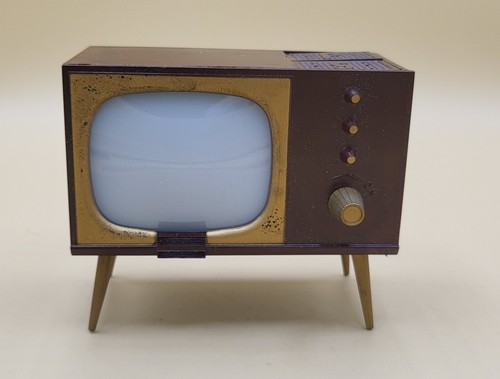 Vintage mcm tiny television - tiny,