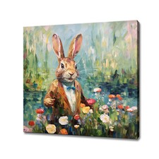 Cute Mr Rabbit Colourful