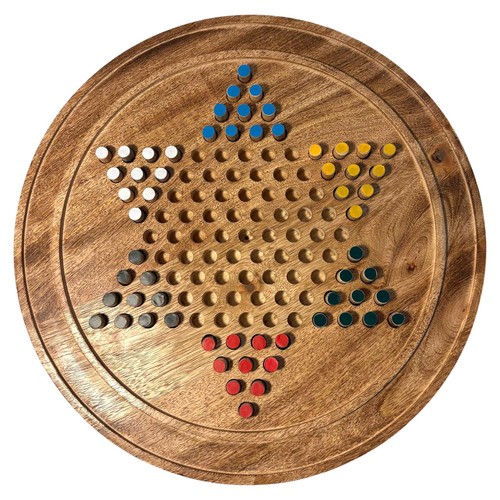 Chinese checkers wooden - chinese,