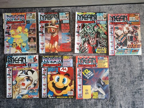 Mean machines sega vintage - mean,