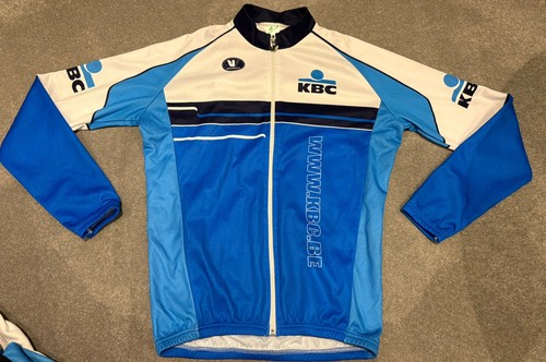 Long sleeve kbc team cycling - sleeve,