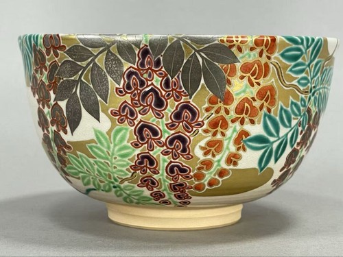 Tofuku kiln gold decorated tea - tofuku, gold-decorated