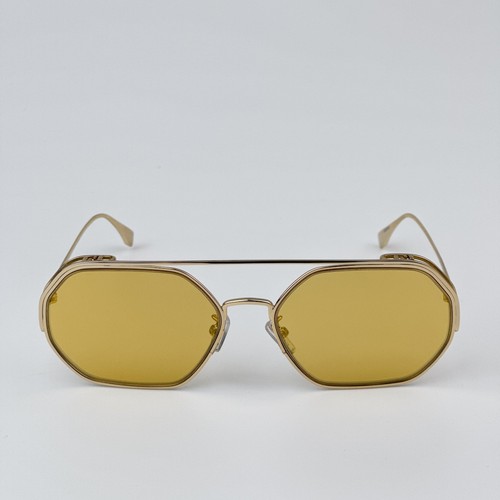 Fendi men sunglasses gold - men,