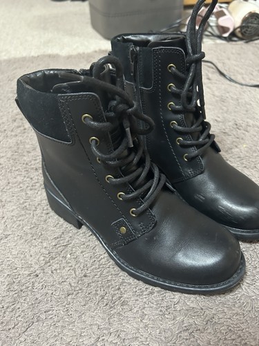 Clarks black leather ankle - clarks,