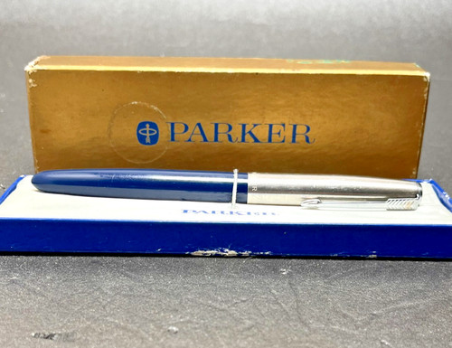 Parker navy blue fountain - parker,