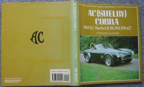 Shelby cobra 1962 mks - cobra,