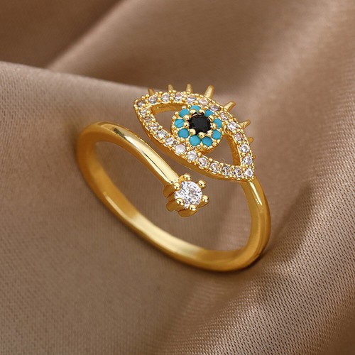 Lucky turkish evil eye rings - turkish,