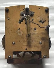 Antique  Smiths Enfield mantle Clock Movement - Clockmakers spares/repair
