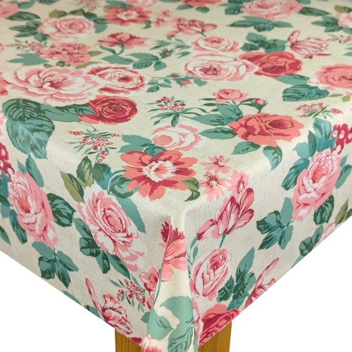 Genevieve rose cotton pvc wipe - pvc,