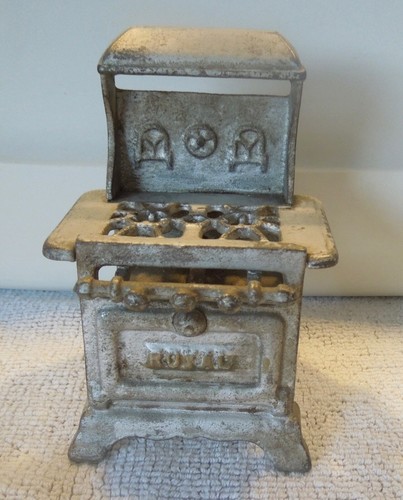 Vintage cast iron dollhouse - vintage,