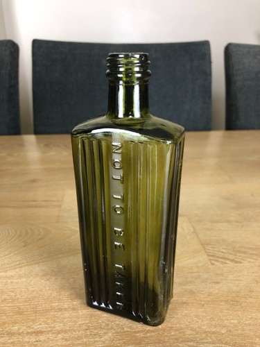 Antique green glass - antique,