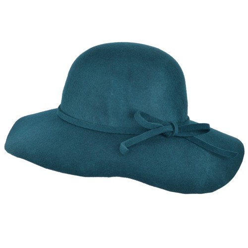 Women 100 wool - wool, brim