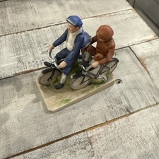 Bicycle Boys Figurine Vintage