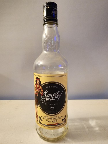Sailor jerry rum - sailor, liquor