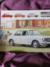 Morris 1300 & 1100 Mk2 Brochure 1967.