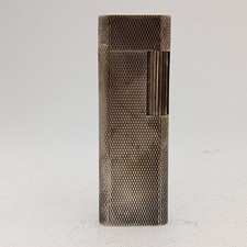 MYON Paris 925 Solid Silver Diamond Head Lighter Rounded Edges Vintage 1975–1985