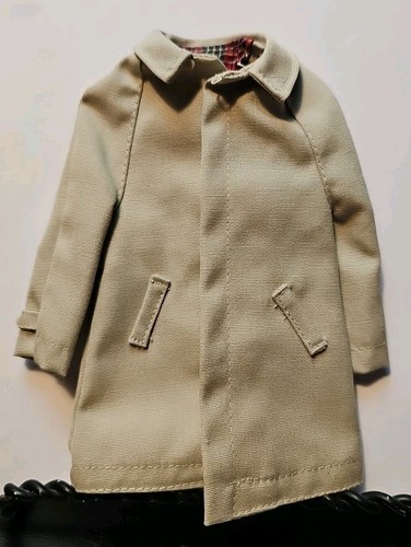 Vtg barbie ken trench khaki - vtg,